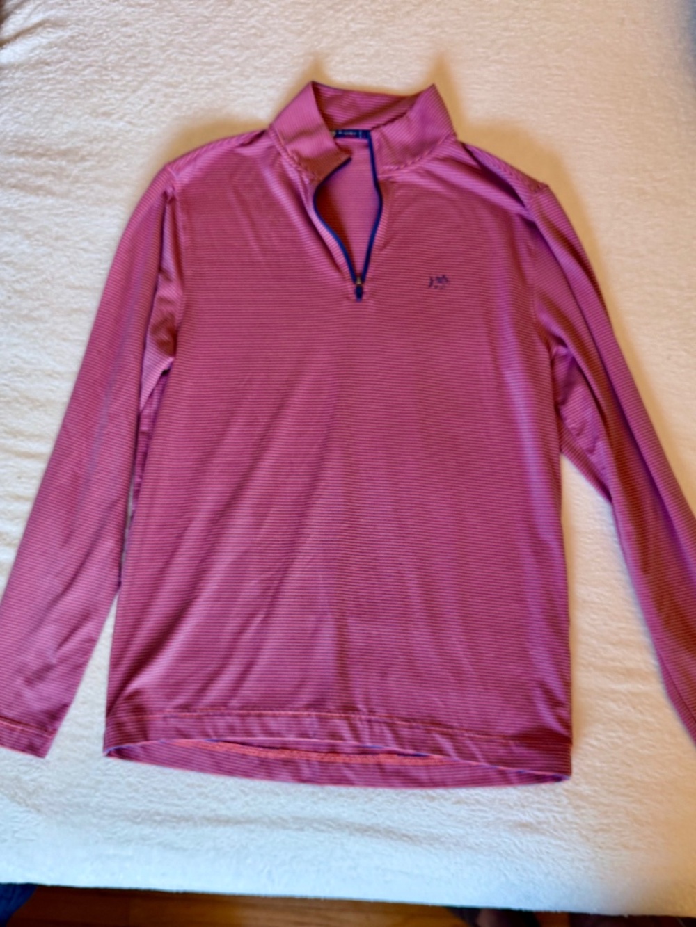 Southern Tide Men's Skipjack Quarter-Zip Pullover Size Small